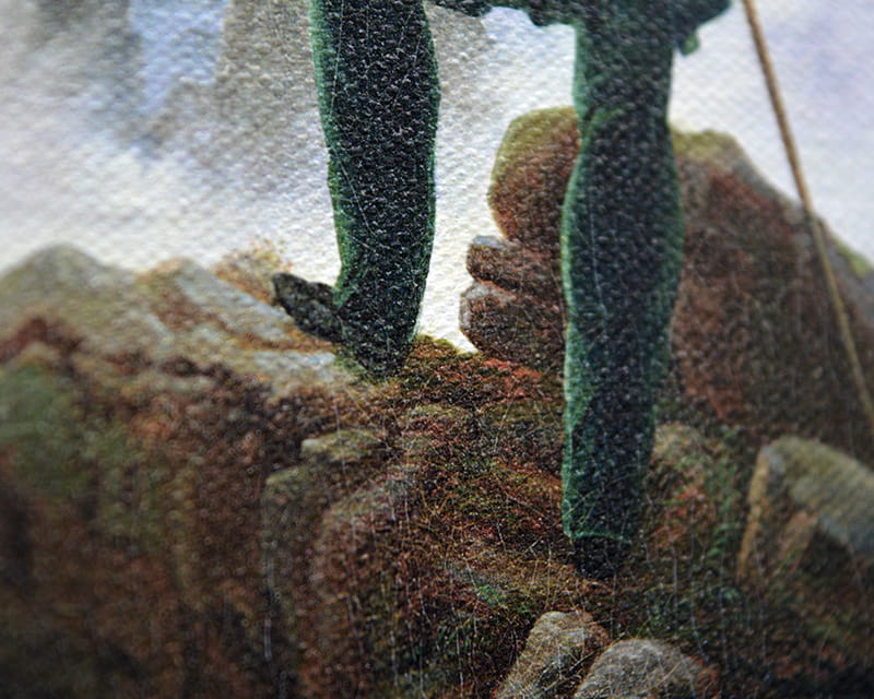 Canvas Leonardo (satiini) (Kangas Venetsia)  12
