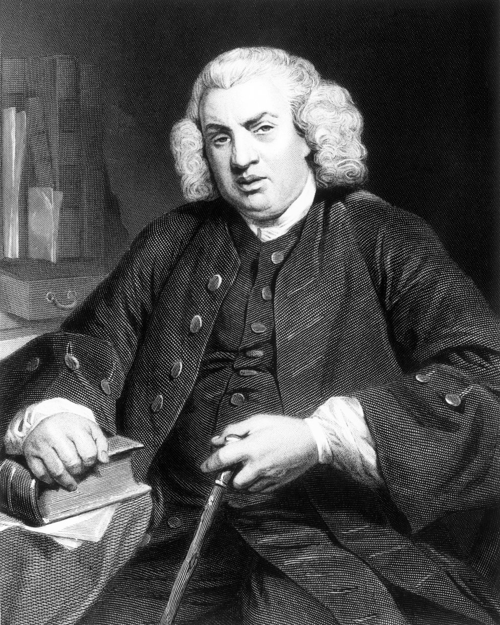 Tohtori Samuel Johnson tekijältä Unknown