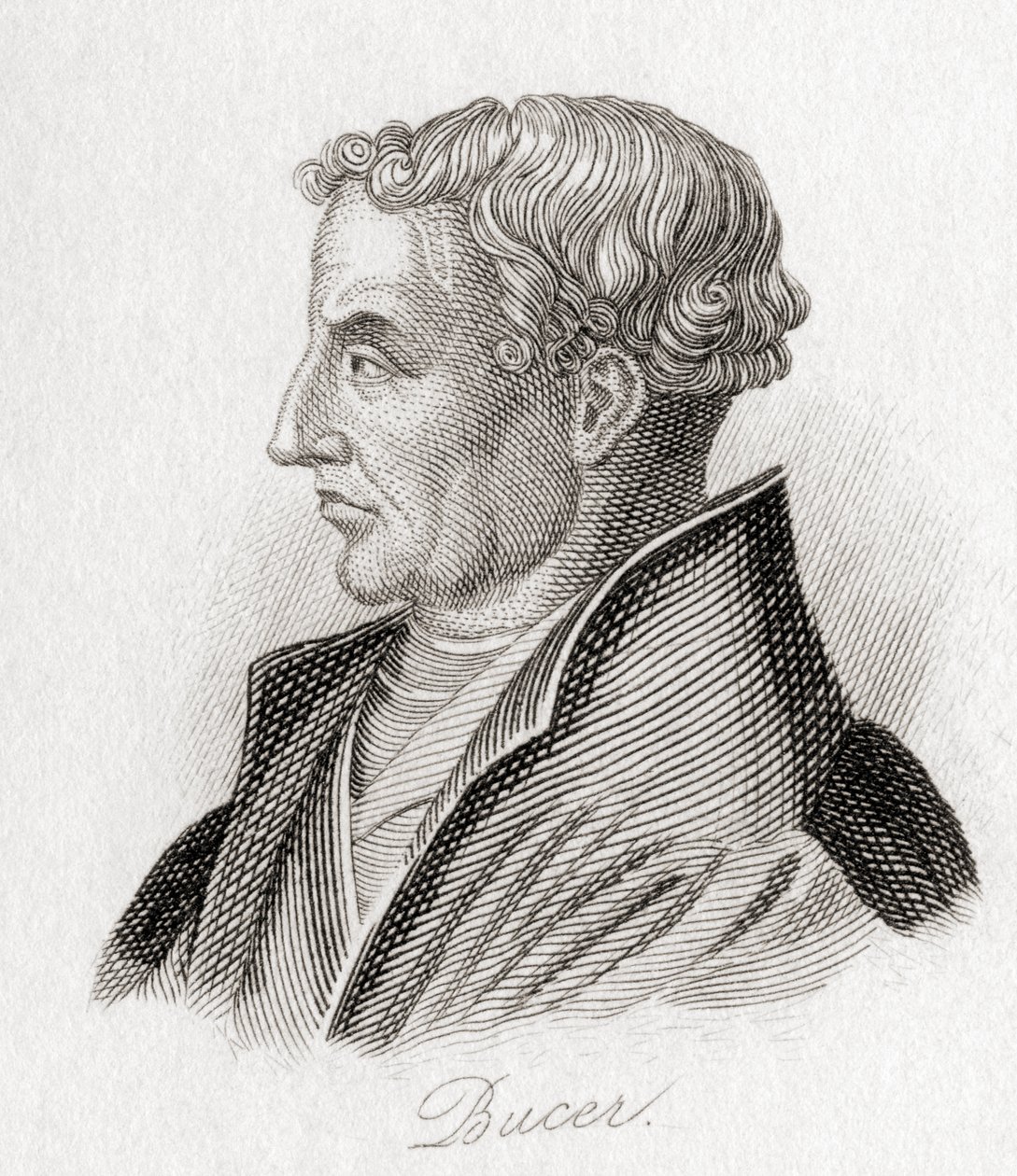 Martin Bucer, 1491? 1551. Saksalainen protestanttinen uudistaja. tekijältä Unknown
