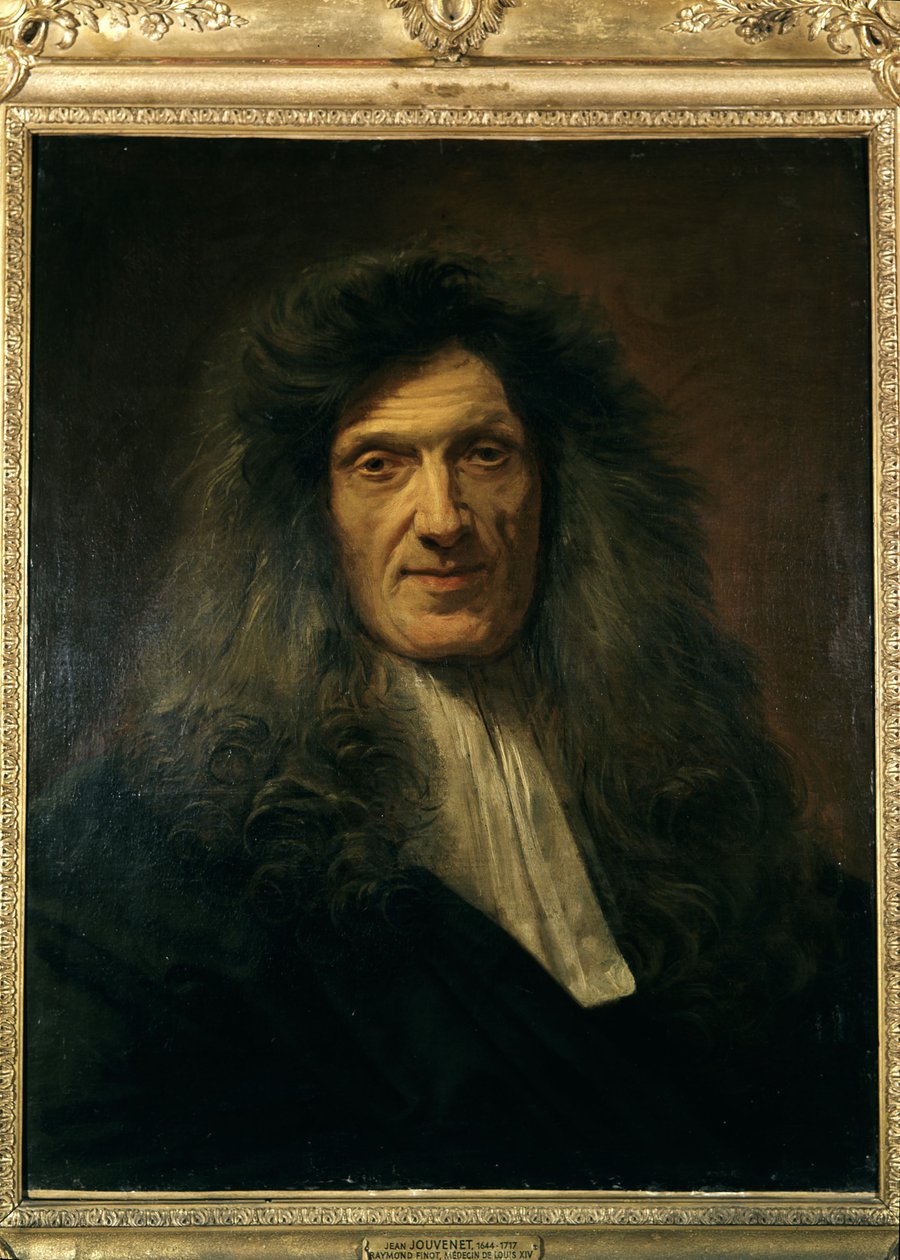 Ludvig XIV:n lääkärin Raymond Finotin (1636-1709) muotokuva Jean Baptiste Jourenet noin 1700-1704. Louvre-museo, Pariisi. tekijältä Unknown