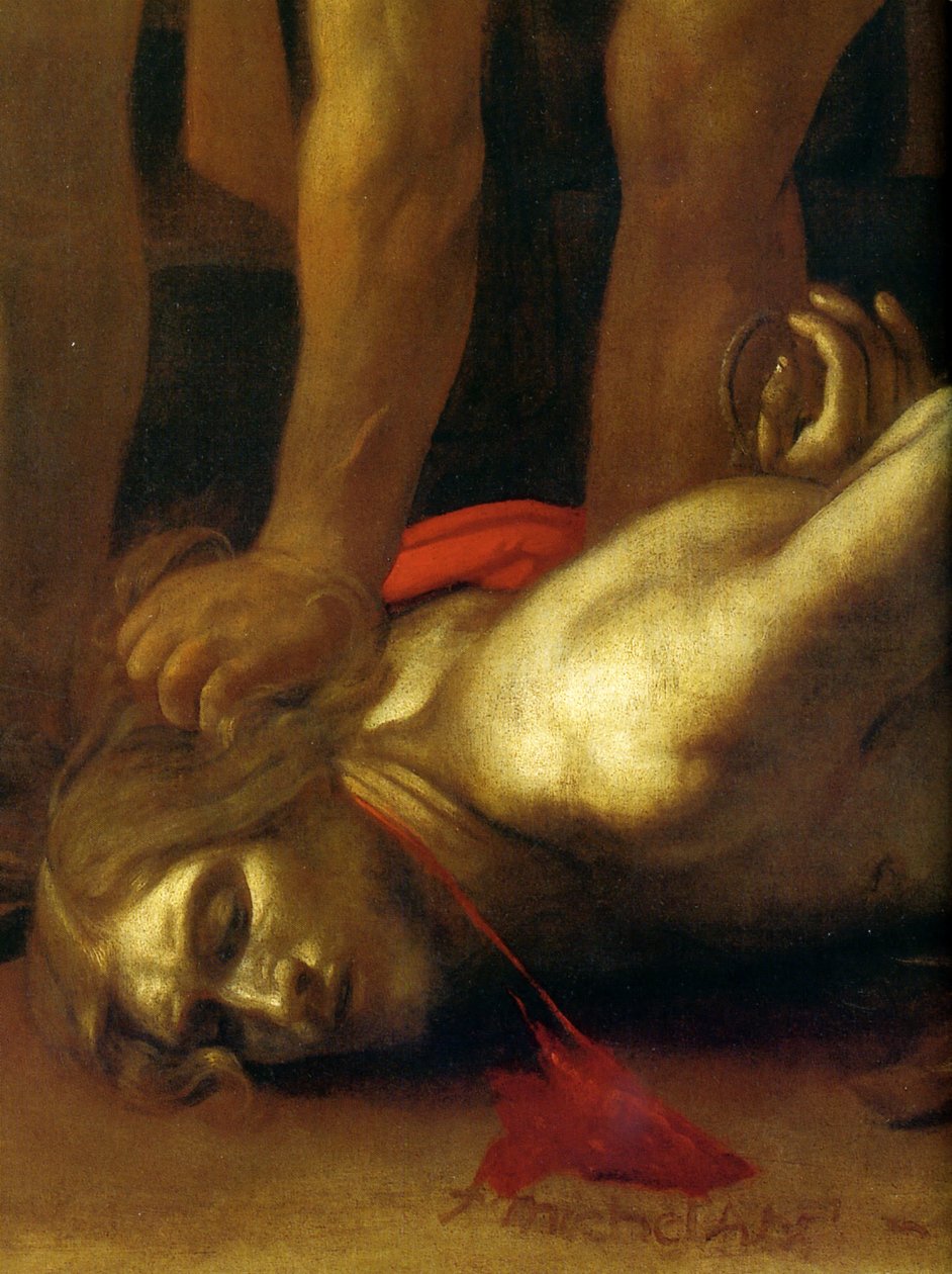 Pyhän Johannes Kastajan mestaruus tekijältä Michelangelo Merisi Caravaggio