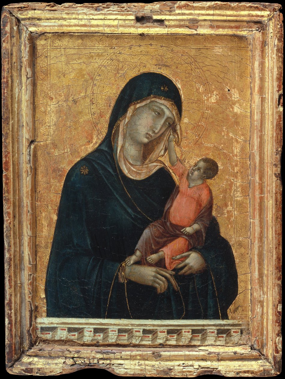 Madonna ja lapsi tekijältä Duccio di Buoninsegna
