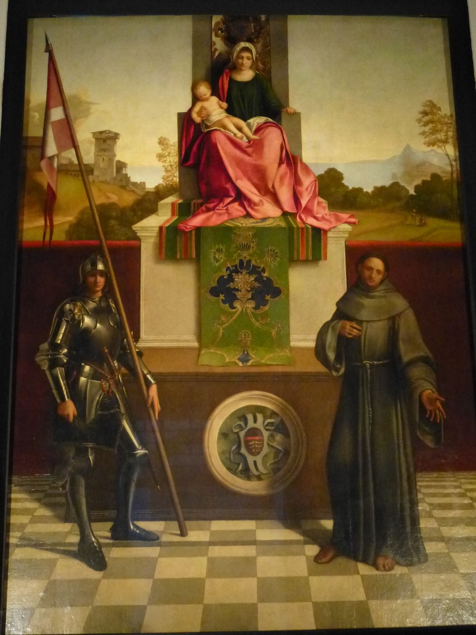 Alttari von Castelfranco, Szene tekijältä Giorgione da Castelfranco