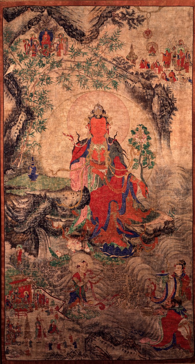Bodhisattva Maitreya, tulevaisuuden Buddha tekijältä Unknown