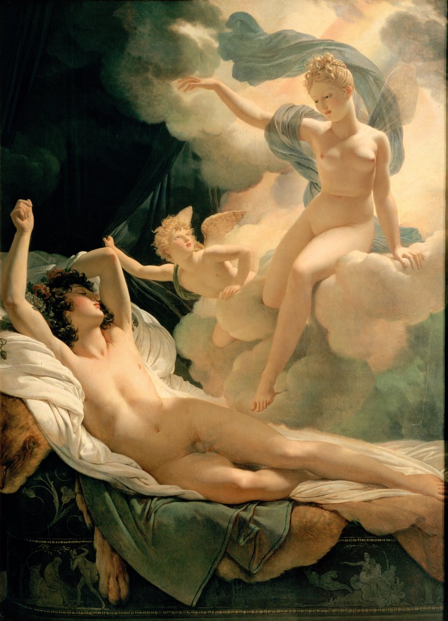 Morpheus ja Iris (Pierre-Narcisse Guérin) tekijältä Unknown