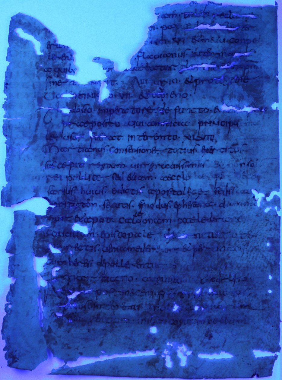 folio 2 verso Codex (palimpsest) tekijältä Unknown
