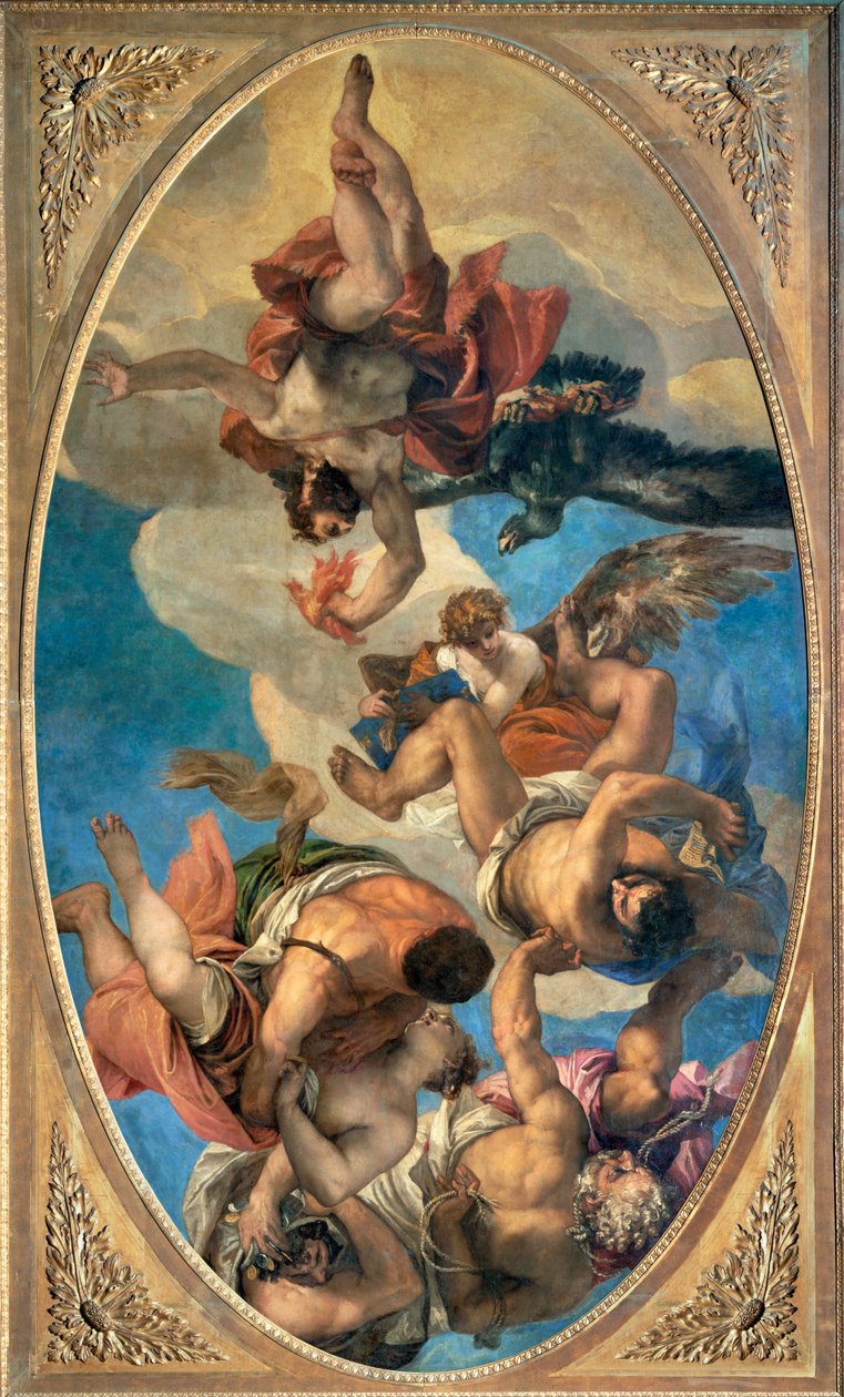 Jupiter rankaisee paheita ... tekijältä (1528 88) Veronese
