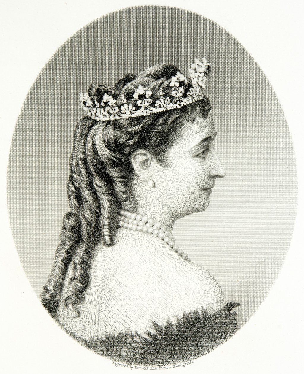 Eugenie (kaiverrus) tekijältä (after) English photographer