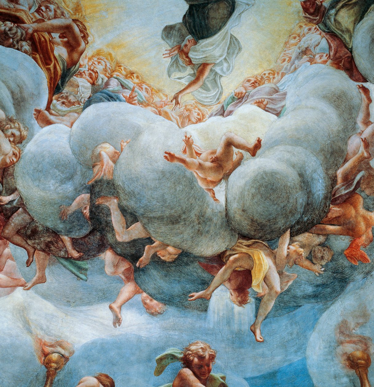 Neitsyt taivaaseenastuminen tekijältä (c.1489 1534) Correggio