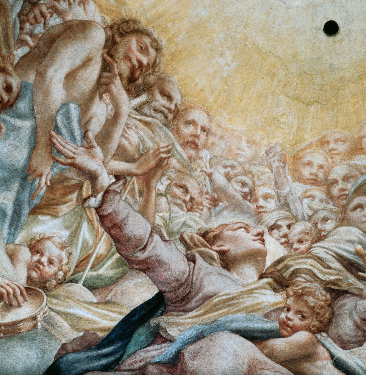 Neitsyt taivaaseenastuminen tekijältä (c.1489 1534) Correggio