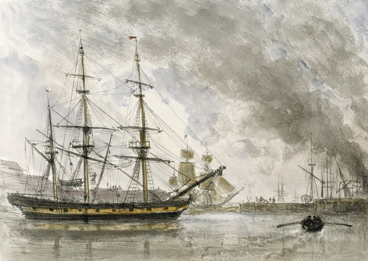 Barque Free Trader, William Crotch. tekijältä Unknown