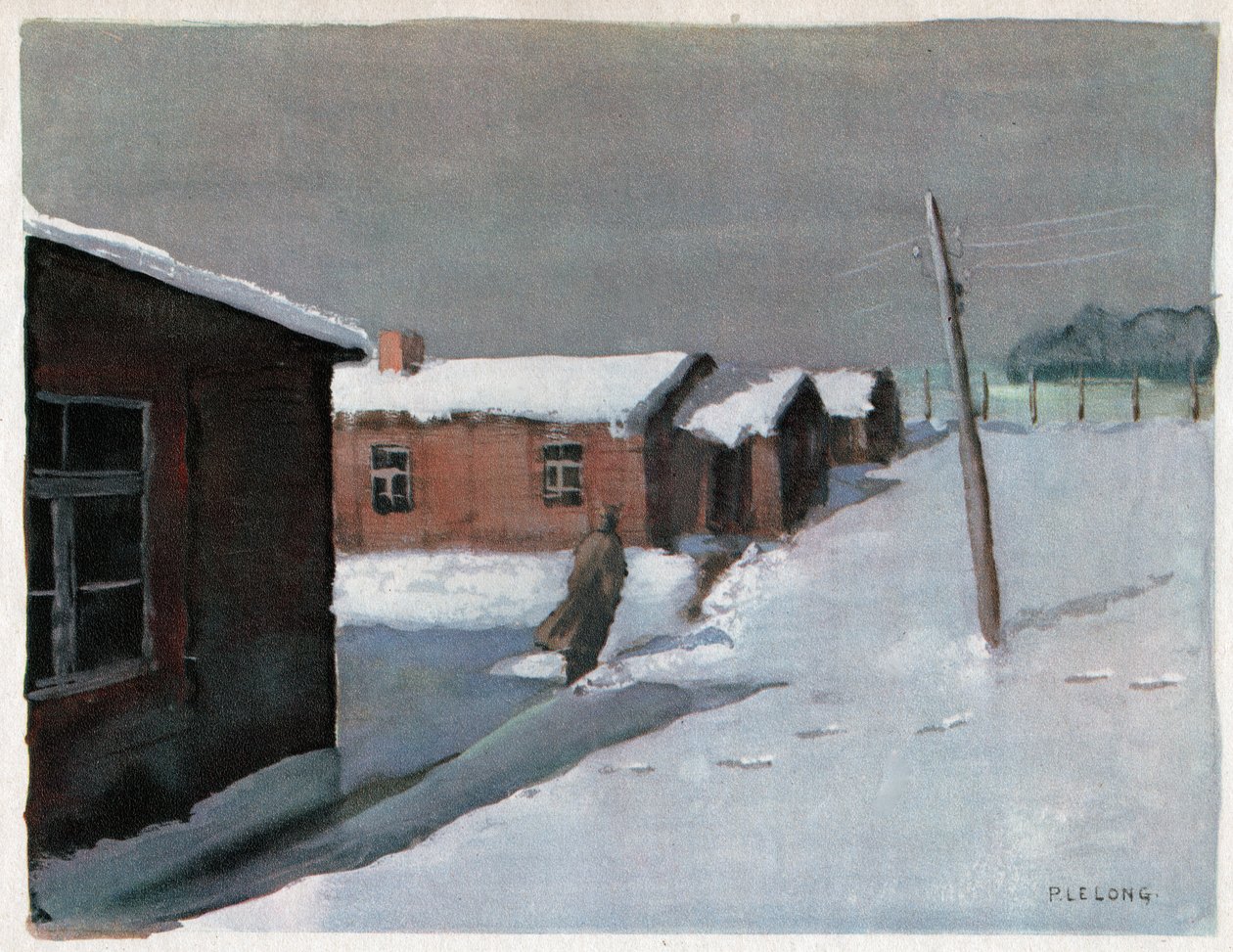 Vankileiri Saksassa. Vankien leiri Saksassa. tekijältä Unknown