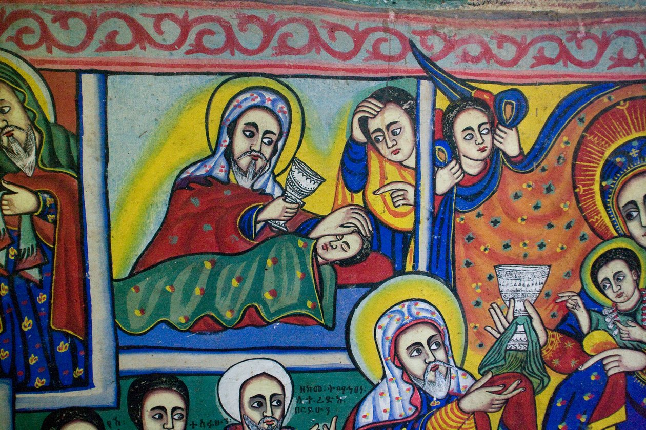 Debir Sina Mary Church, Gorgora, Lake Tana, Etiopia, Afrikka tekijältä Unknown