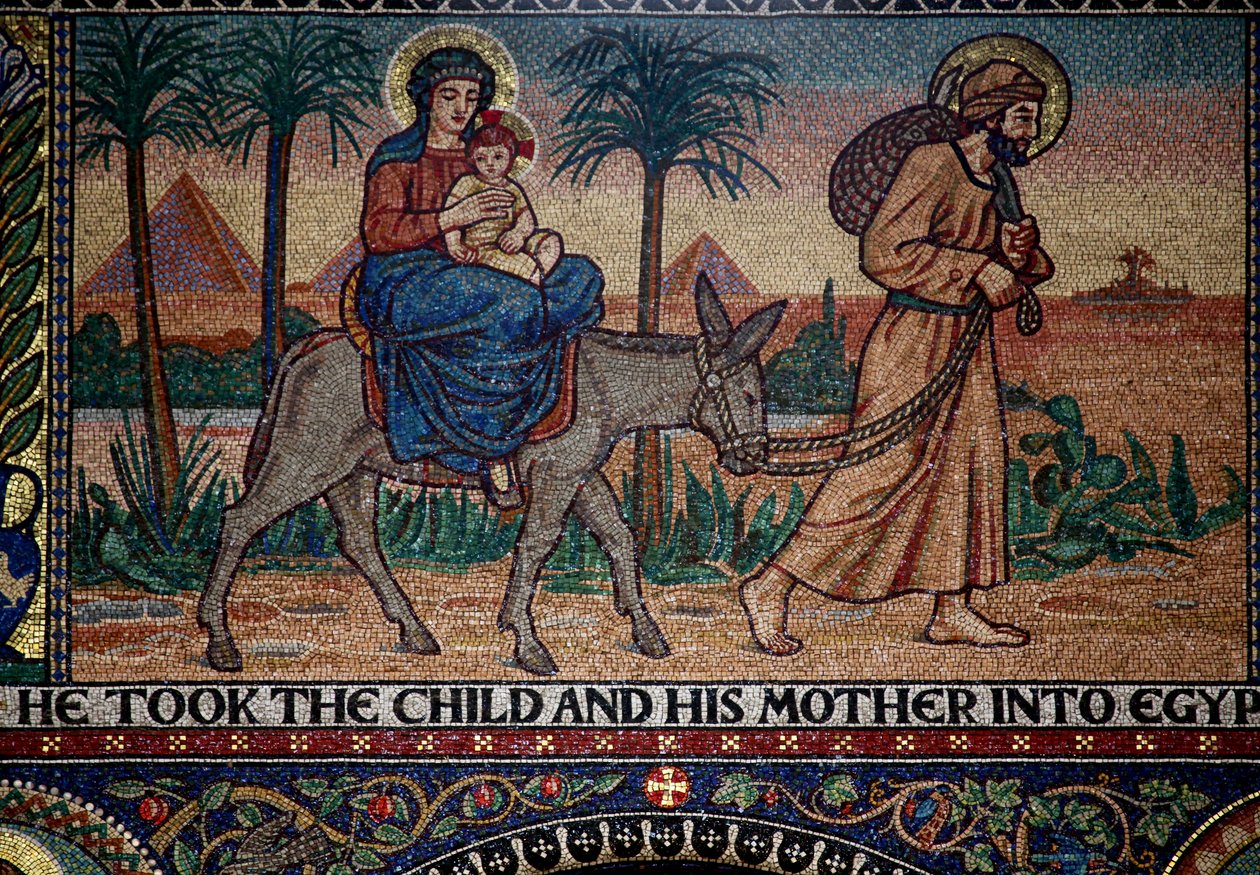 Droitwich, Pyhän sydämen kirkko ja Pyhän Katariinan kirkko: Frank Peacock Gabriel Pippetin mosaiikit, 1920-luku tekijältä Unknown