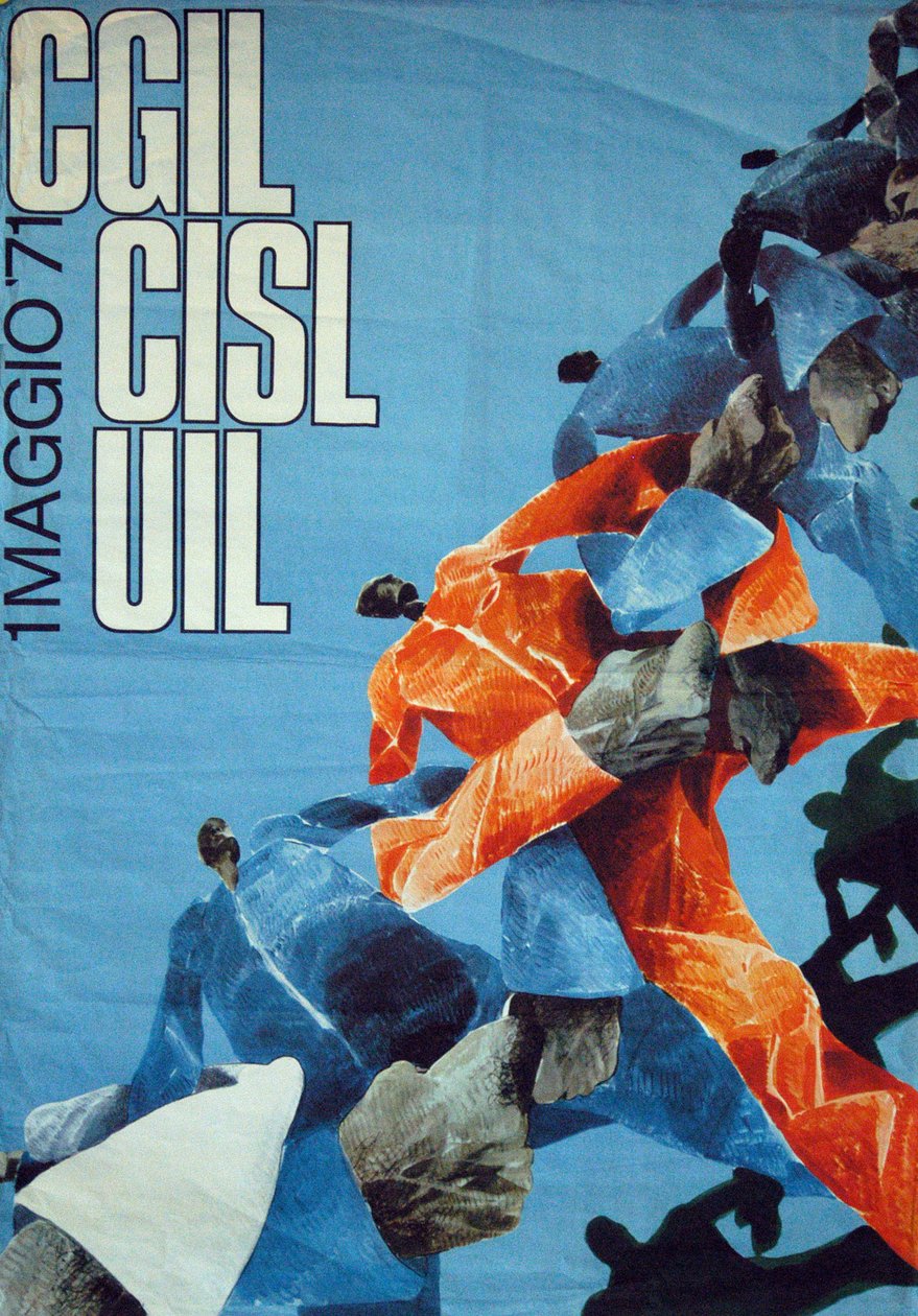 Italialainen juliste 1. toukokuuta tekijältä Unknown