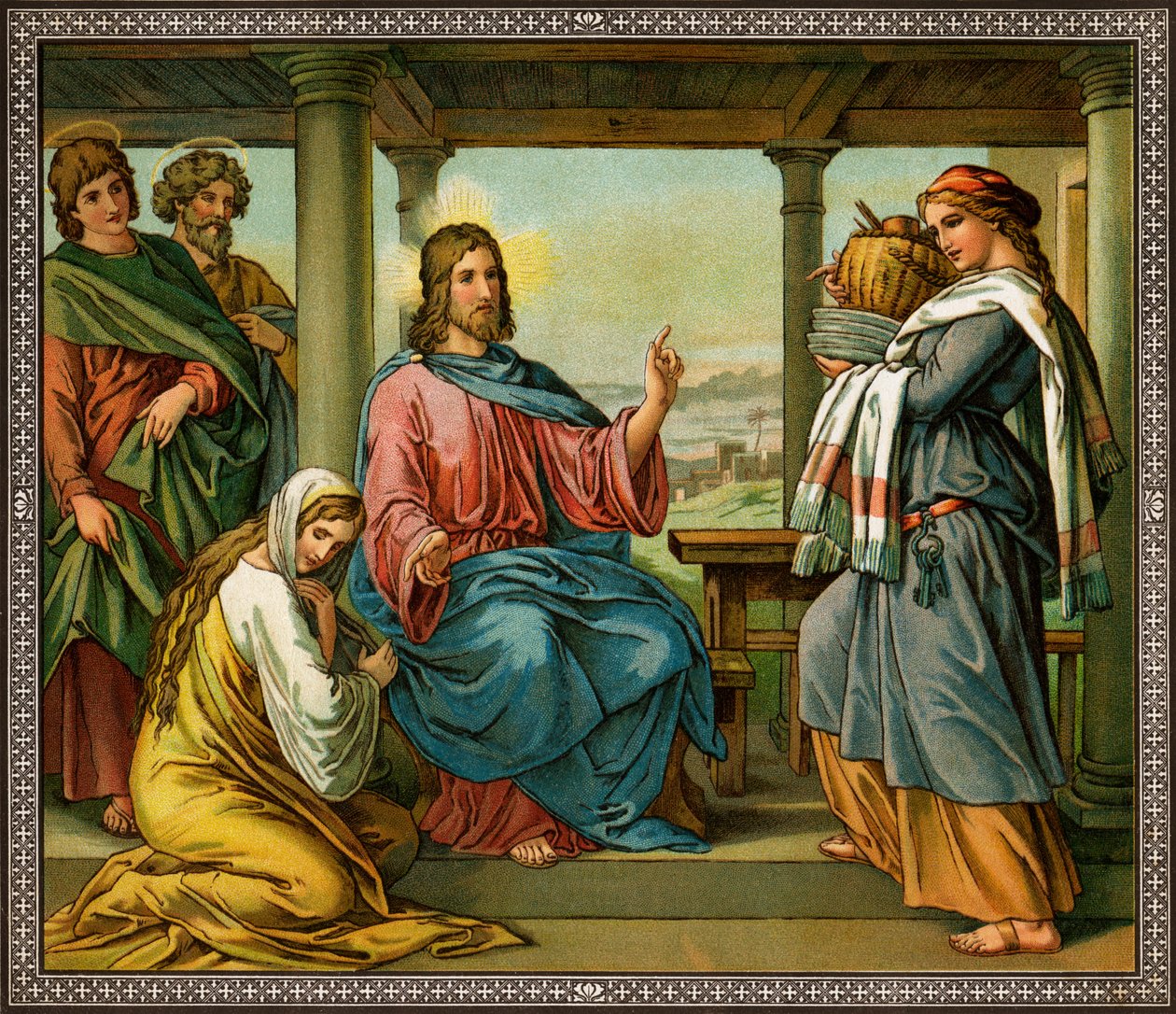 Jeesus Martan ja Marian talossa - Raamattu, Uusi testamentti tekijältä Unknown