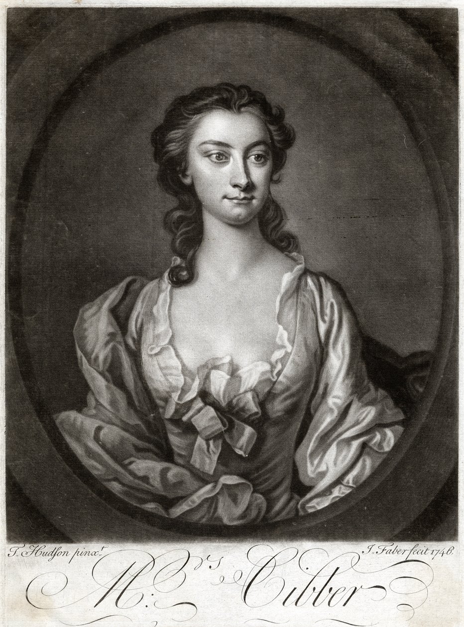 Rouva Cibber (Susanna Maria), 1746. tekijältä Unknown