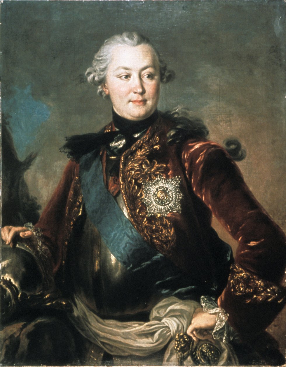 Muotokuva kreivi Grigory Orlovista (1734 - 1783), Stefano Torellin öljymaalaus. tekijältä Unknown