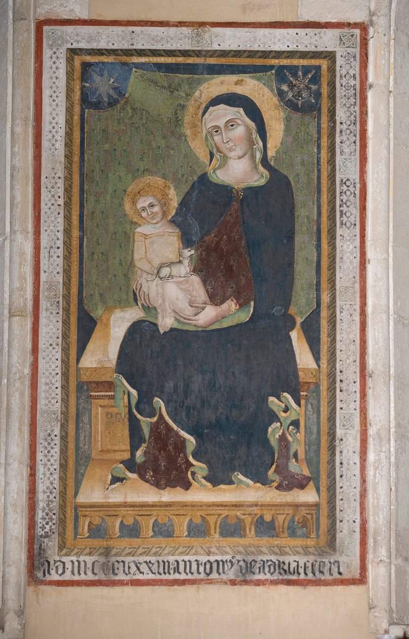 St. Maria Arabona kirkko, Manoppello, Abruzzo, Italia tekijältä Unknown