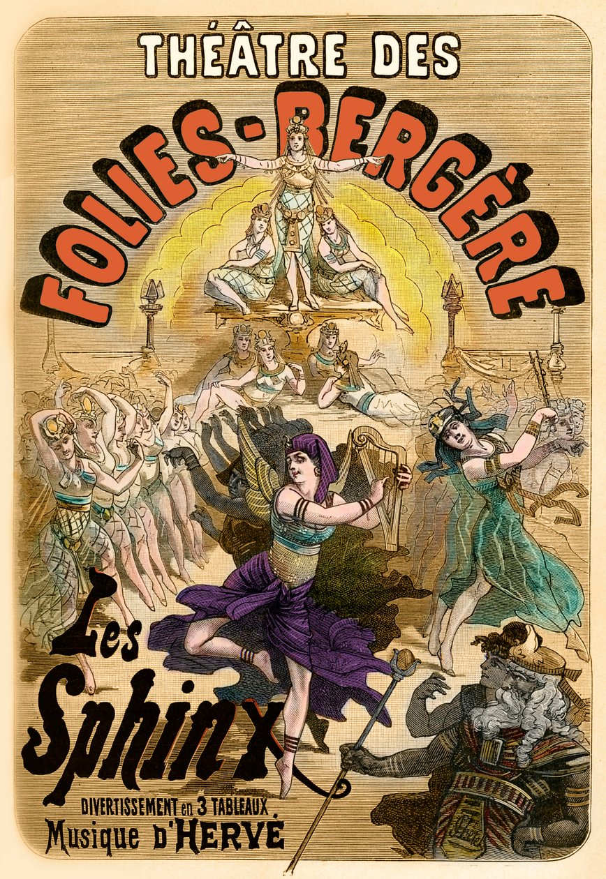 Theater des Folies-Begère - juliste tekijältä Unknown
