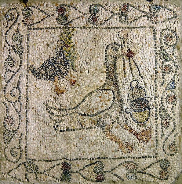 Hanhi ja tuhka, 1213 (mosaiikki) tekijältä Byzantine