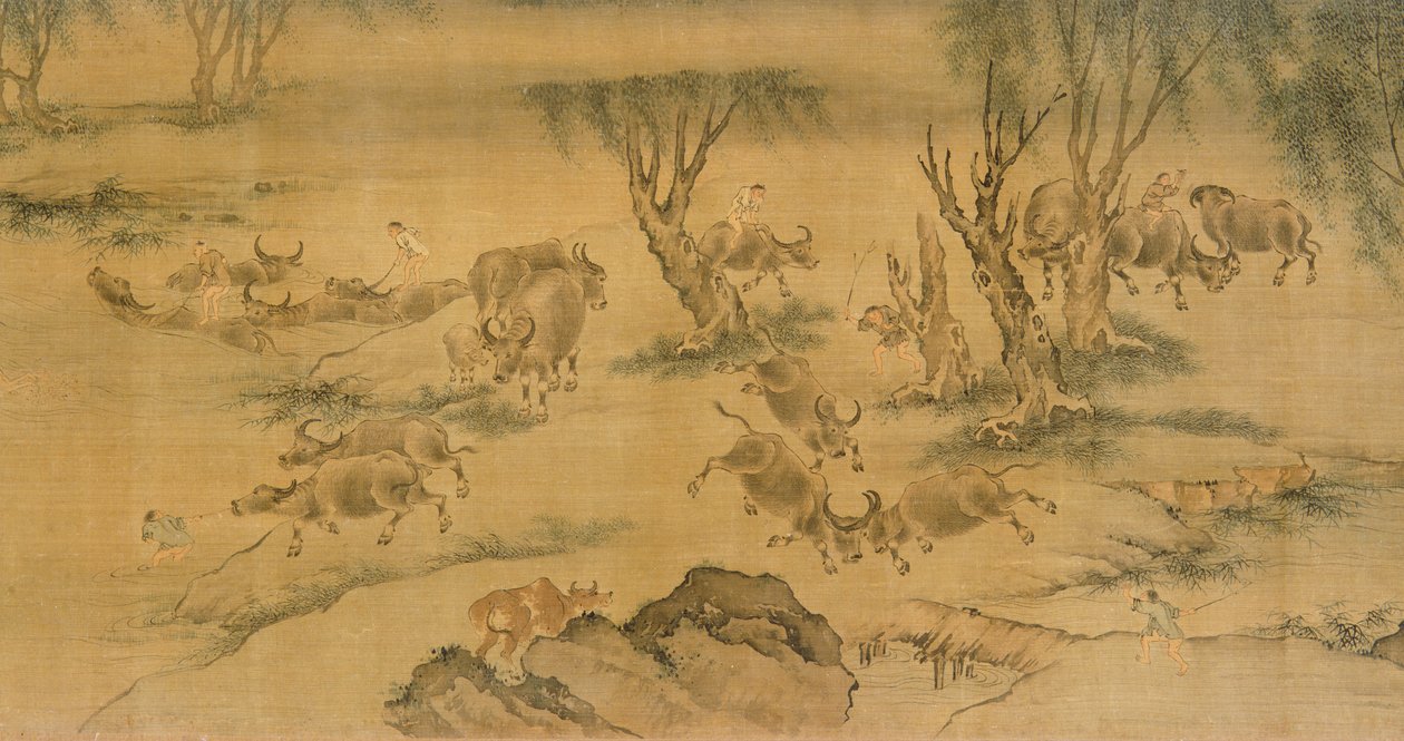 Huonekalut ja erilaiset esineet 1100- ja 1300-luvuilta tekijältä Chinese School