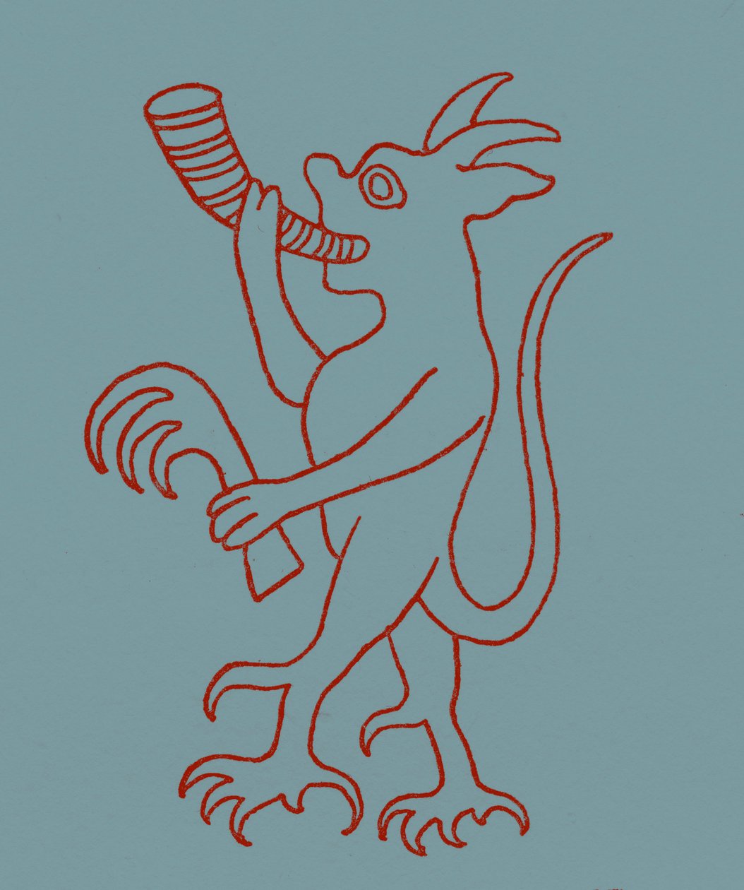 Devil from Christs Descent to Hell tekijältä English School