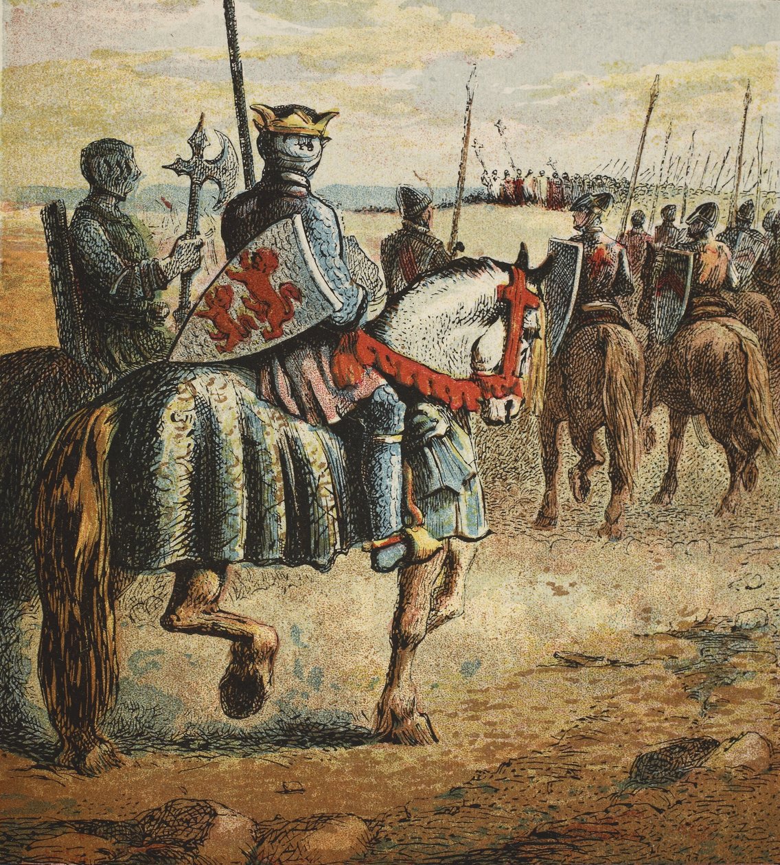 Duke Robert menee Palestiinaan, pubiin. 1890 tekijältä English School