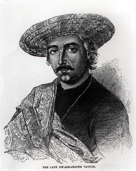 Dwarkanath Tagore (1794-1846) tekijältä English School