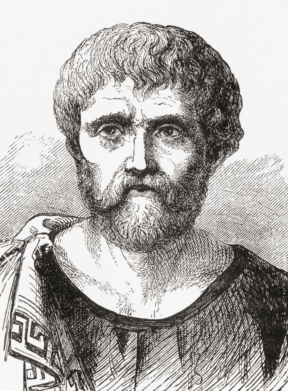 Seneca nuorempi, Ward and Locks Illustrated History of the World, pubista. noin 1882 tekijältä English School
