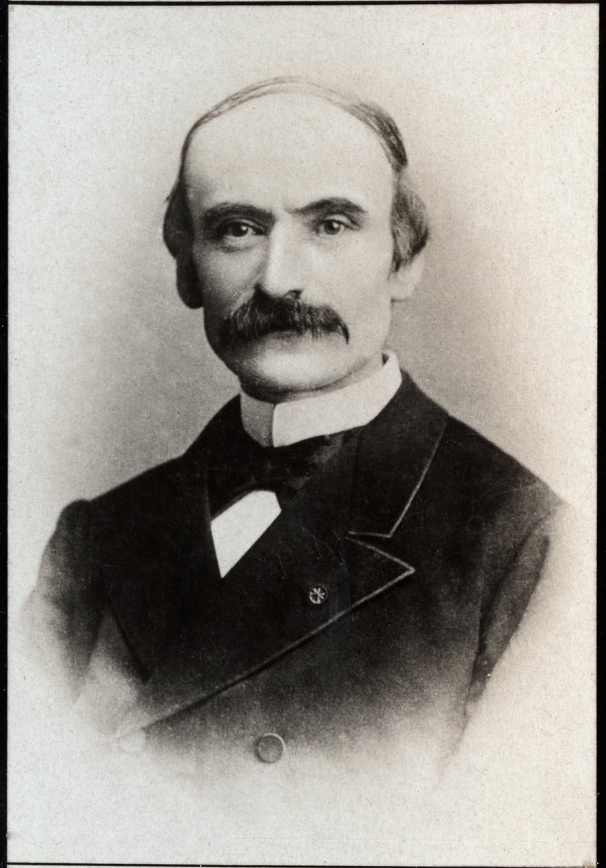 Alfred Picardin (1844-1913), ranskalaisen insinöörin ja poliitikon muotokuva. tekijältä French Photographer