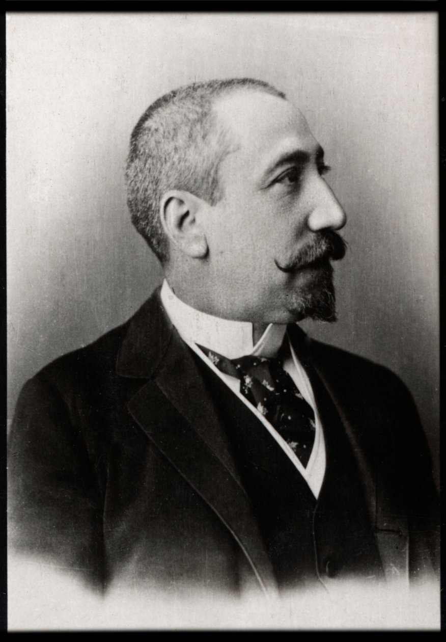 Anatole Francen (1844-1924), ranskalaisen runoilijan, toimittajan ja kirjailijan muotokuva. tekijältä French Photographer