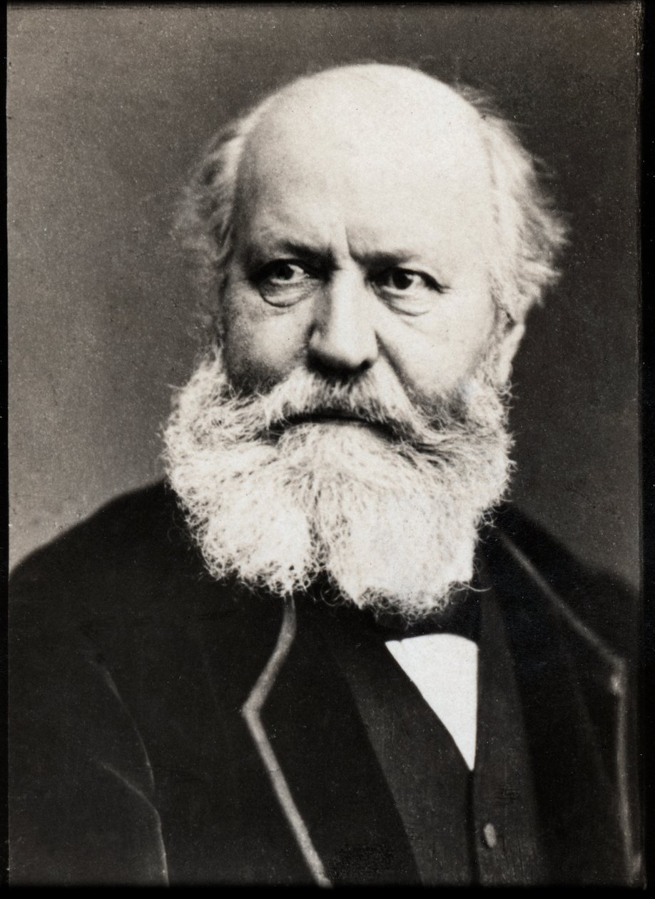 Ranskalaisen säveltäjän Charles Gounodin (1818-1893) muotokuva. tekijältä French Photographer