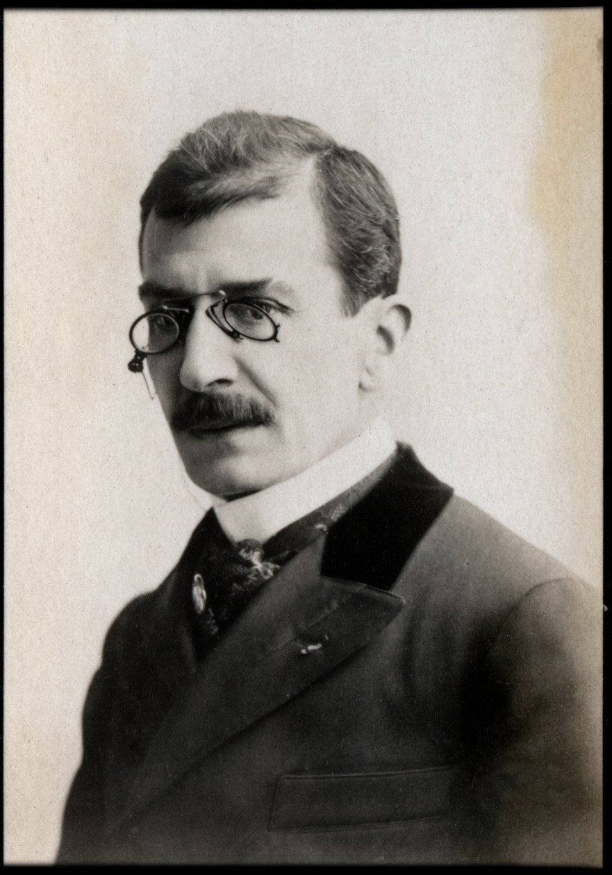 Ranskalaisen kirjailijan ja kriitikon Ferdinand Brunetieren (1849-1906) muotokuva. tekijältä French Photographer