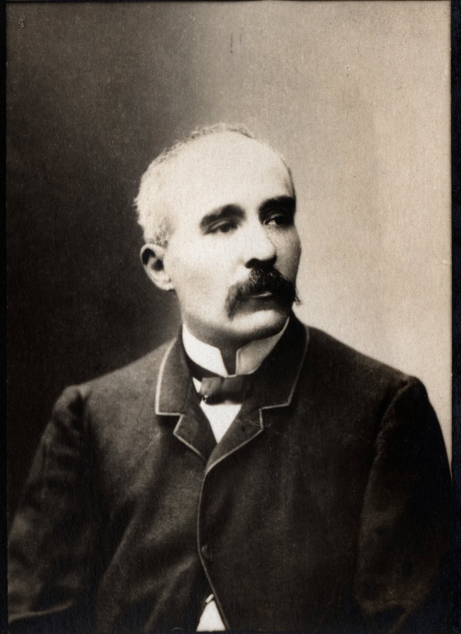 Ranskalaisen poliitikon ja toimittajan Georges Clemenceaun (1841-1929) muotokuva. tekijältä French Photographer