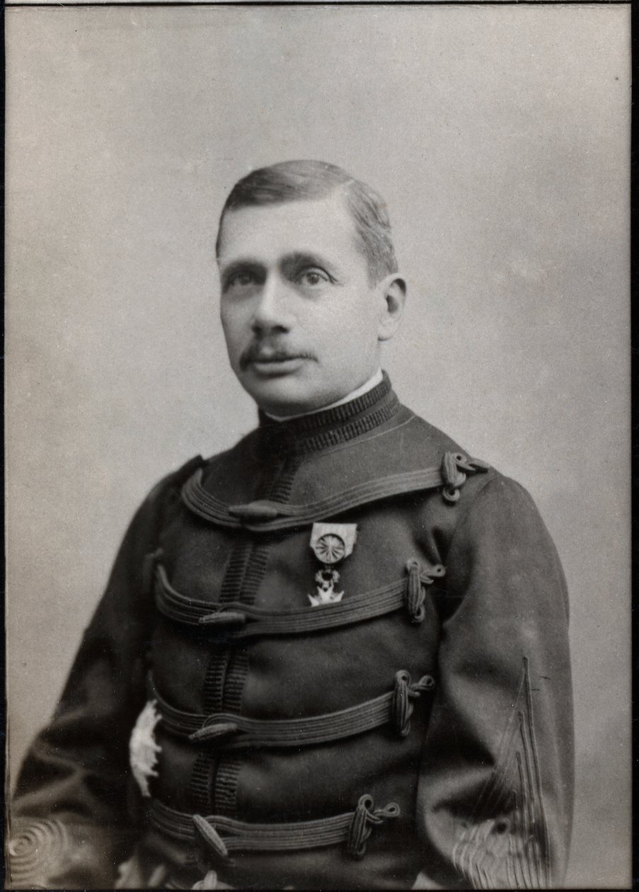 Gustave Borgnis Desbordesin (1839-1900), ranskalaisen kenraalin muotokuva. tekijältä French Photographer