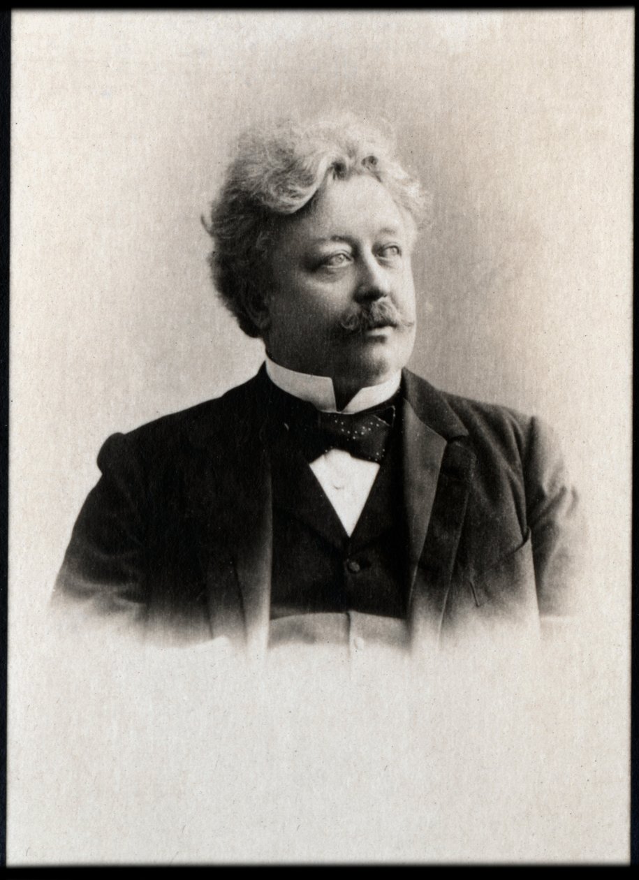 Muotokuva Henri (Henry) Bauerista (1851-1915), ranskalainen toimittaja. tekijältä French Photographer