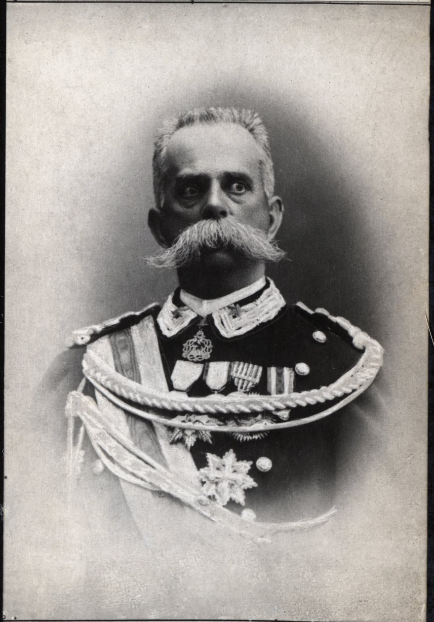 Italian kuninkaan Humbert 1erin (1844-1900) muotokuva. tekijältä French Photographer
