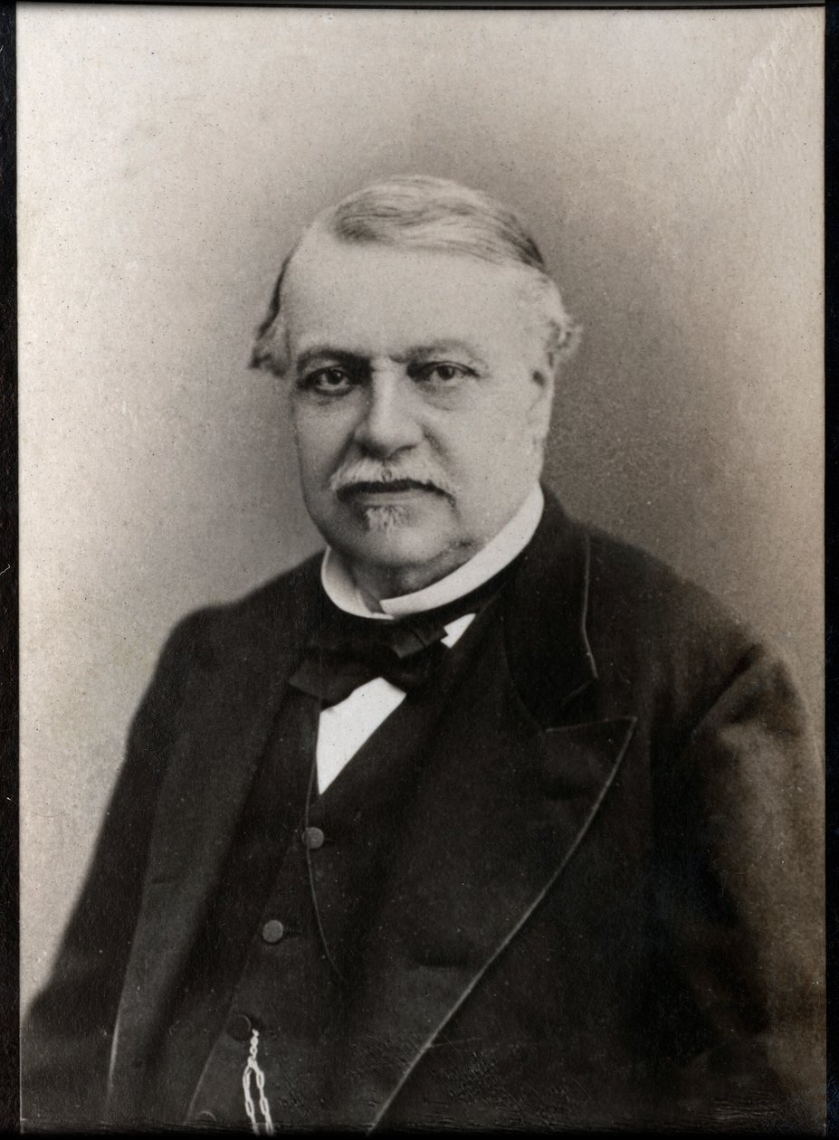 Muotokuva Leon Saysta (1826-1896), ranskalainen valtiomies ja taloustieteilijä. tekijältä French Photographer