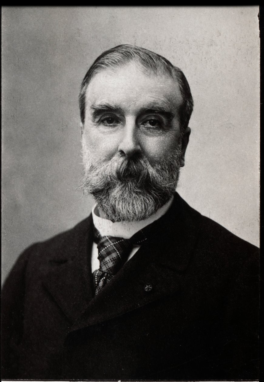 Ludovic Halevyn (1834-1908), ranskalaisen kirjailijan ja näytelmäkirjailijan muotokuva. tekijältä French Photographer