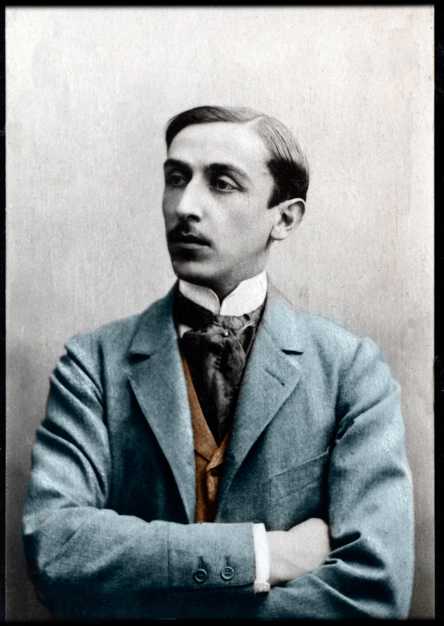Maurice Barresin (1862-1923), ranskalaisen kirjailijan, toimittajan ja sosialistipoliitikon muotokuva. tekijältä French Photographer