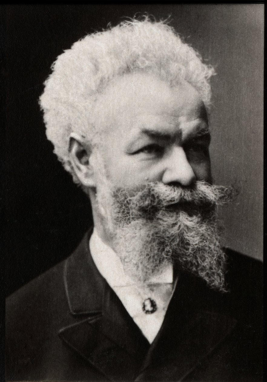 Muotokuva Mihaly Munkacsysta (1844-1900), unkarilainen taidemaalari. tekijältä French Photographer