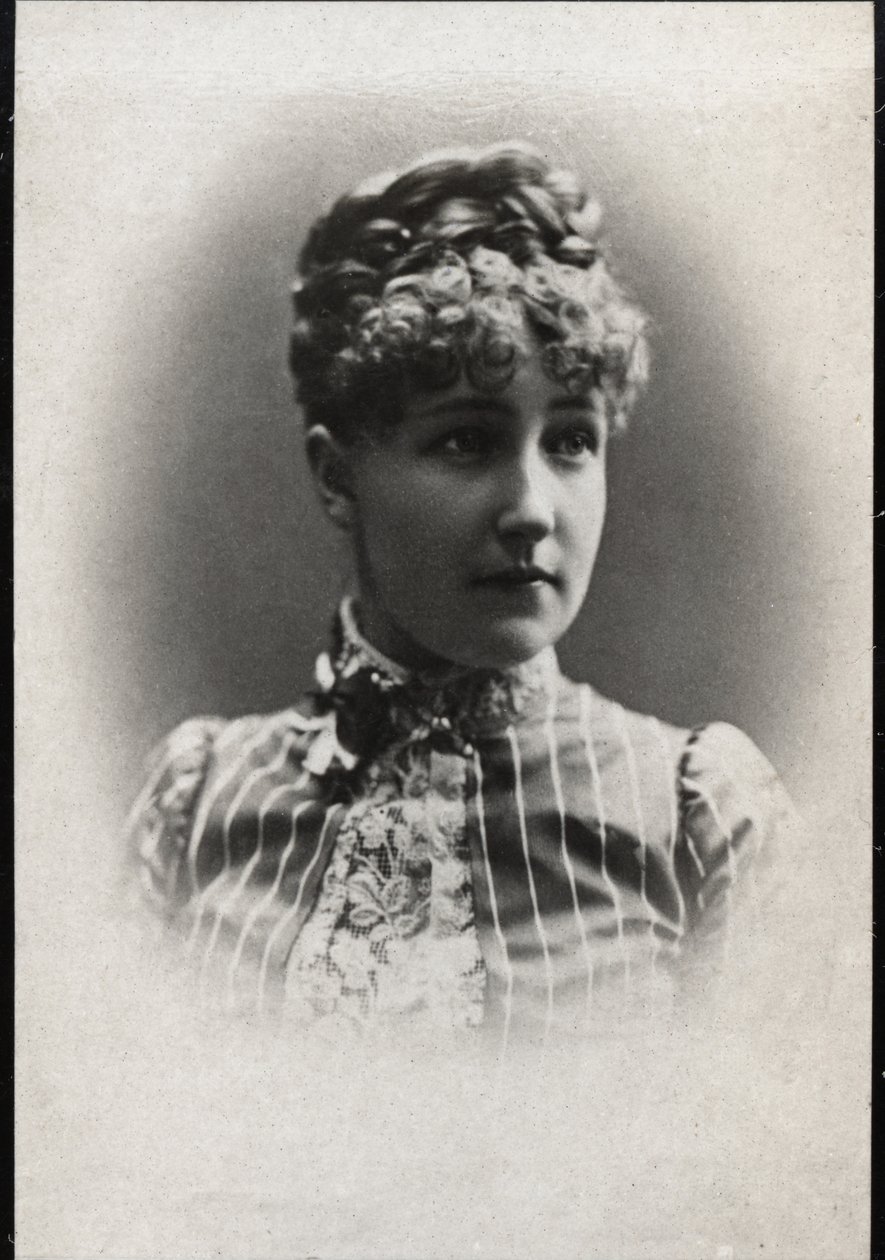 Belgian prinsessa Stephanien muotokuva (1864-1945) tekijältä French Photographer