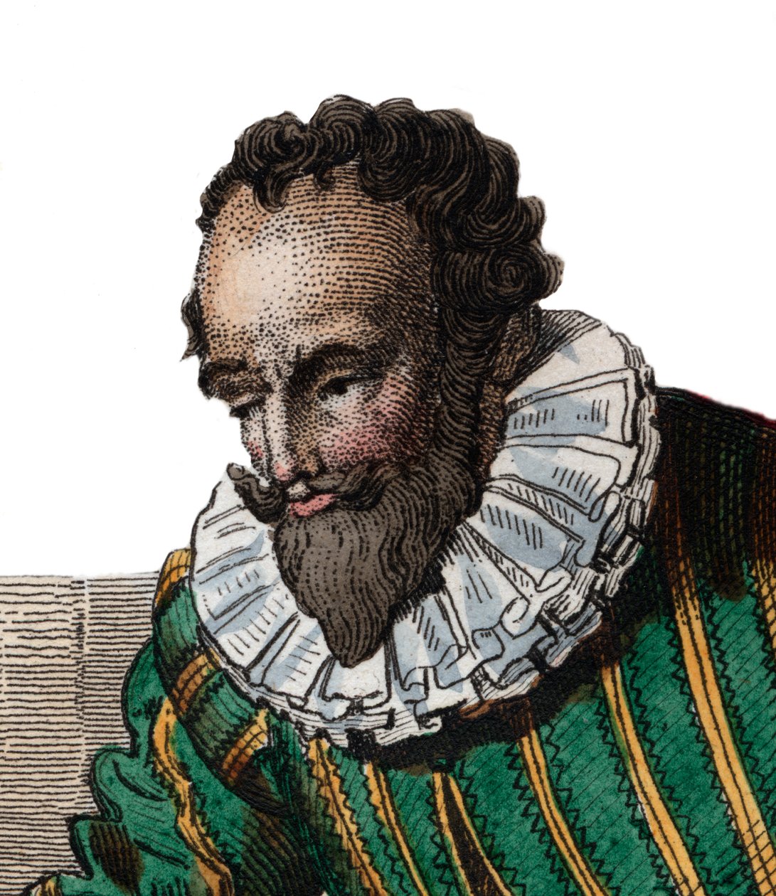 Francois de Malherben (1555-1628), ranskalaisen runoilijan, kriitikon ja kääntäjän muotokuva. tekijältä French School