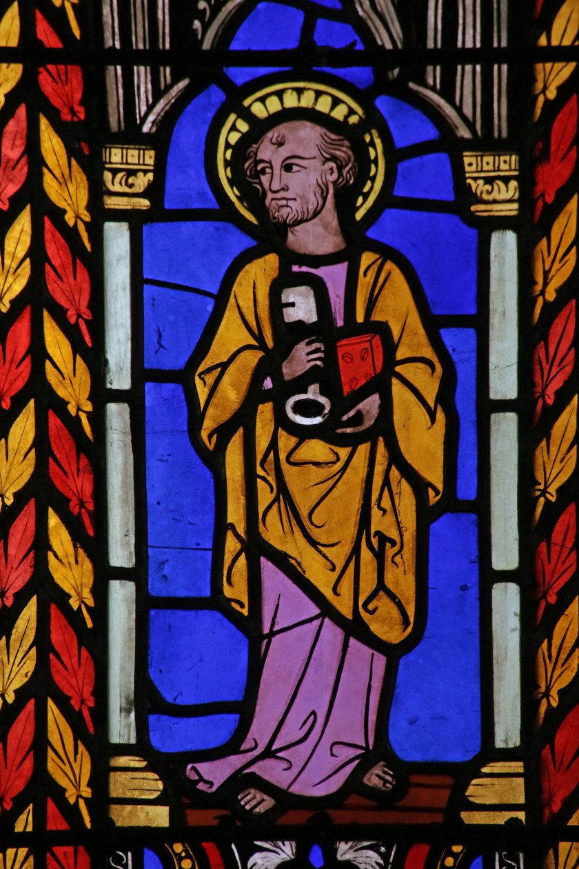 Johanneksen Kastajan kirkon ikkuna, noin 1275. tekijältä French School