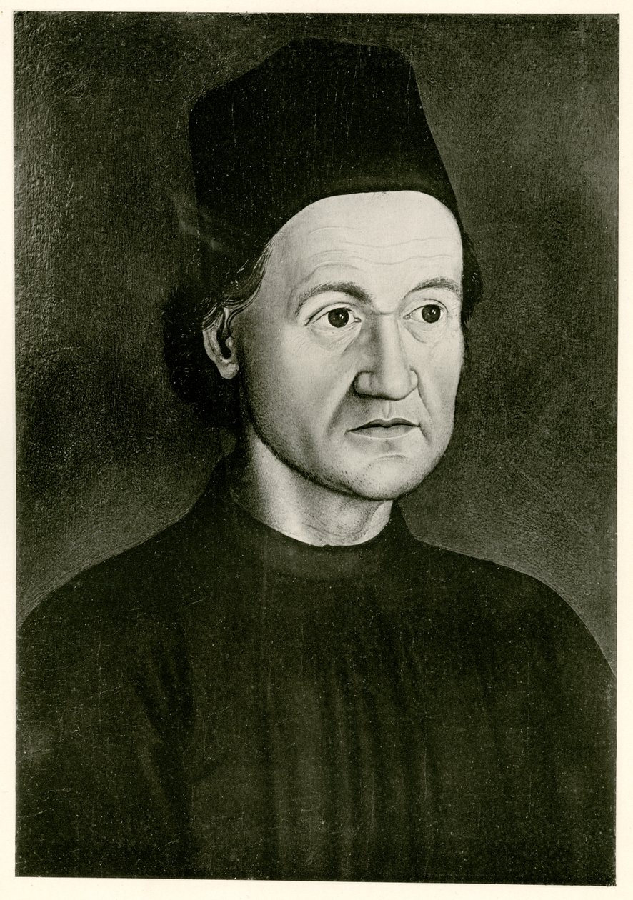 Johannes Geiler von Kaisersberg, 1884-90 (valokuva) tekijältä German School