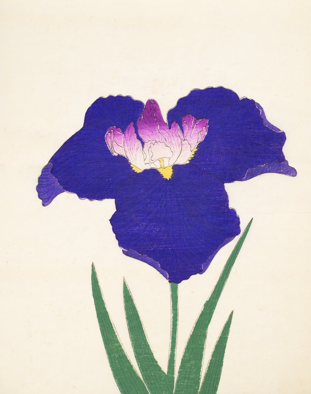 Yedo-Jiman, nro 36, 1890 (värillinen puupainatus) tekijältä Japanese School
