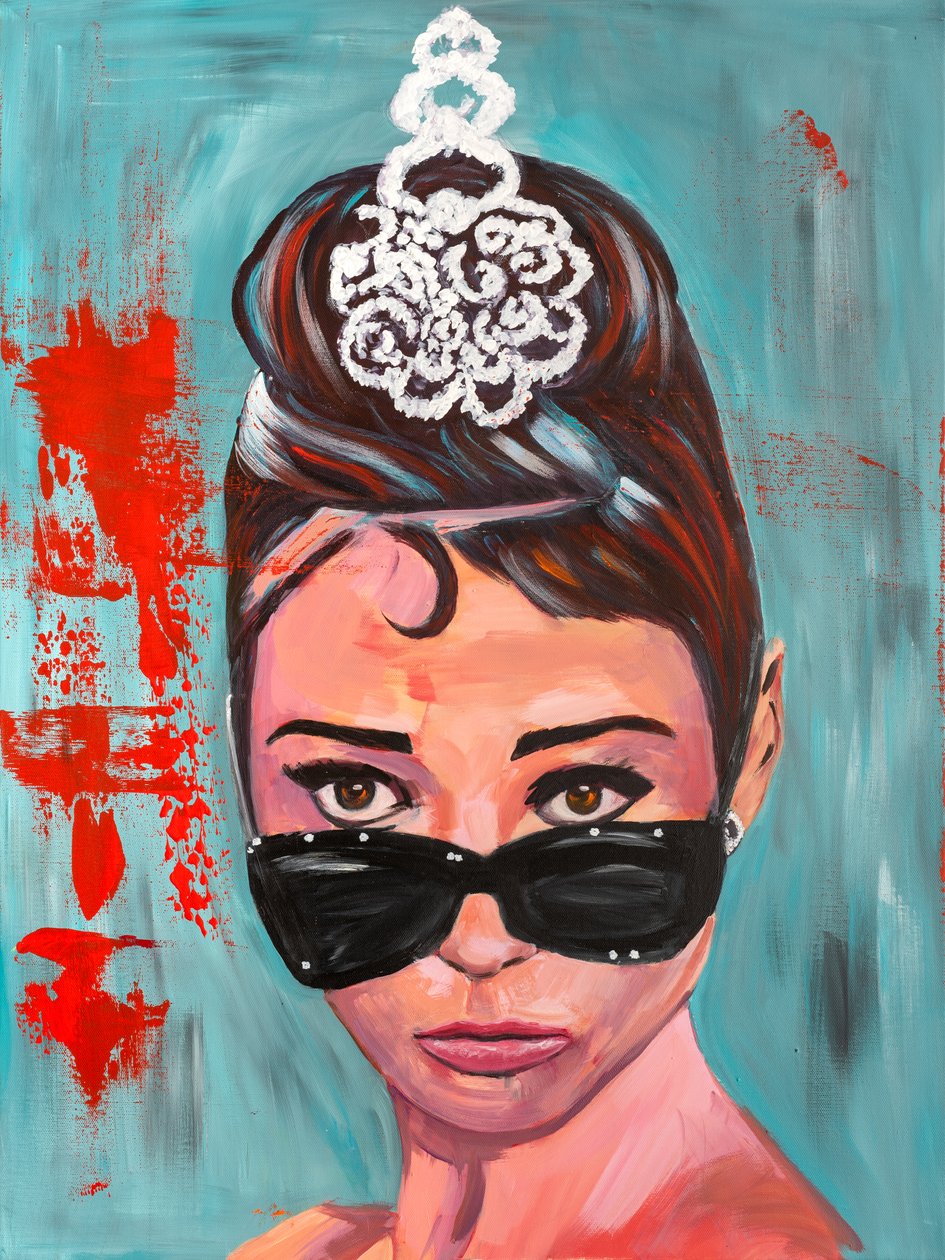 Audrey Hepburn tekijältä H.Opitz