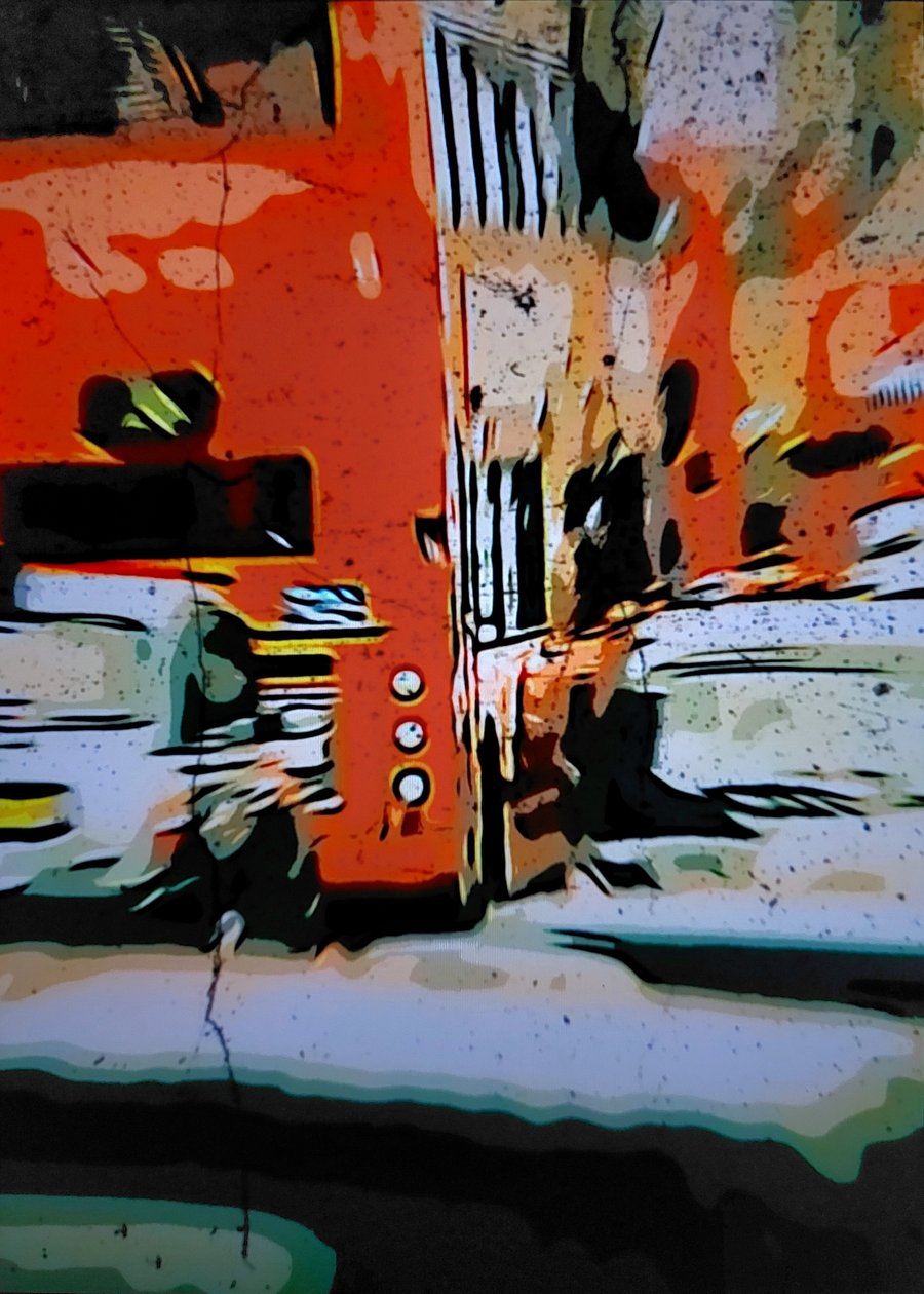 Oranssi kaupunkibussi tekijältä Mavet