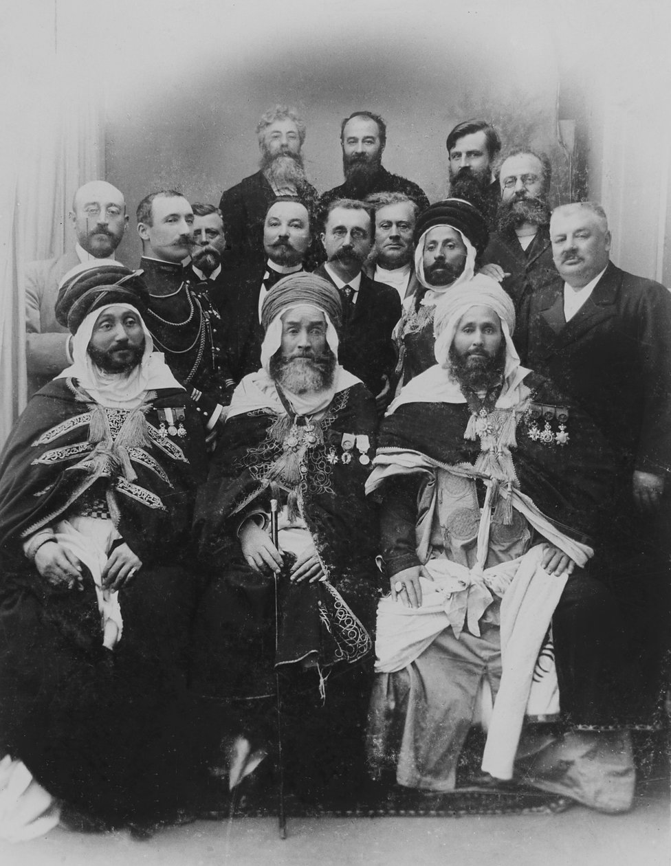 Algerialaiset ja ranskalaiset poliitikot, 1800-luku tekijältä A. Gerschel